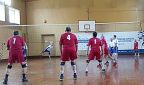 Ветераны-динамовцы провели матчевую встречу по волейболу
