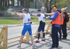 В Барнауле прошли соревнования по служебному биатлону в зачет Спартакиады